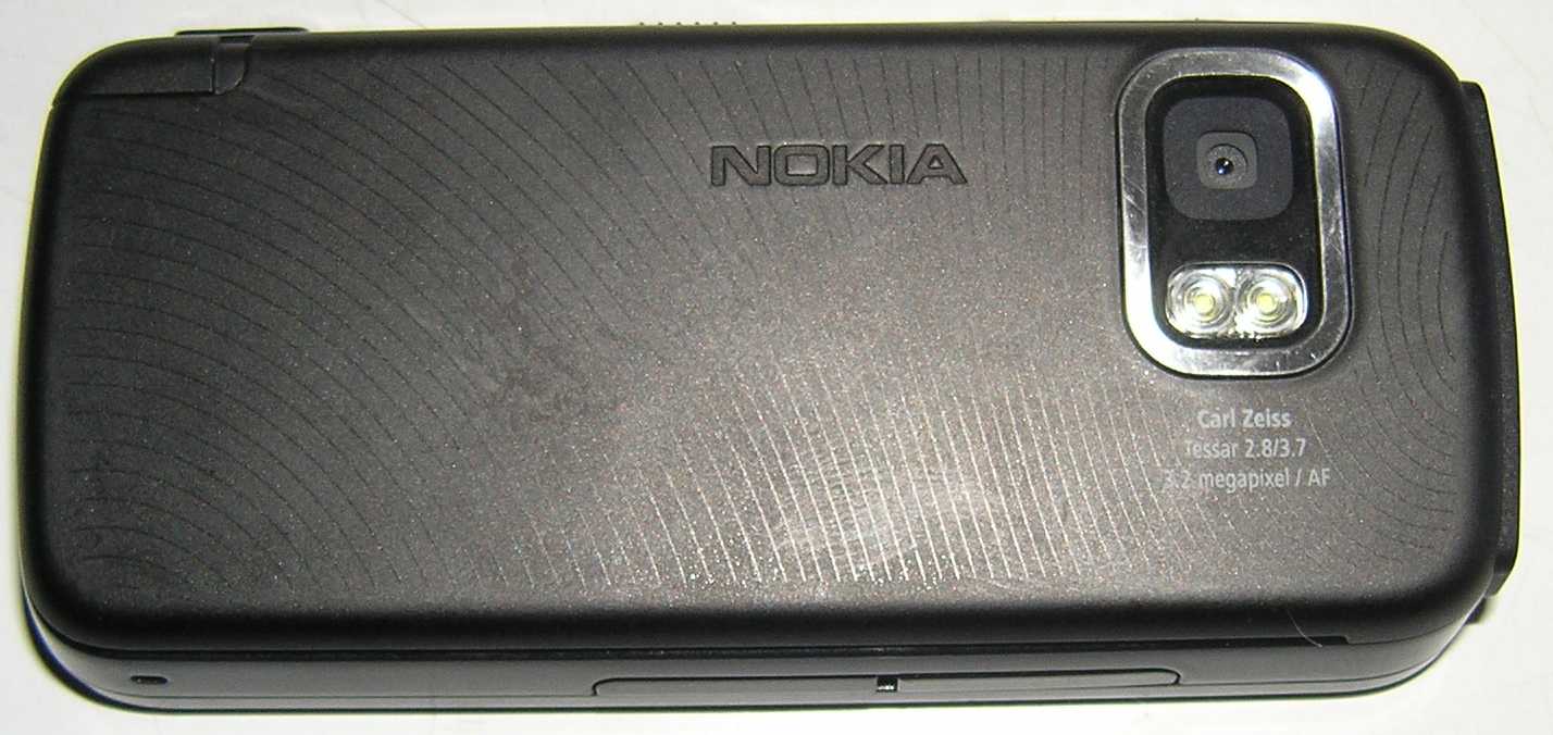 Nokia5800 ParteTrasera