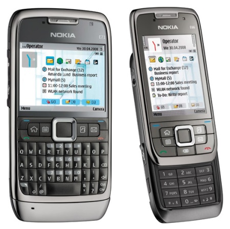 Nokia E66 y E71