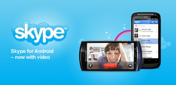 skype with video android
