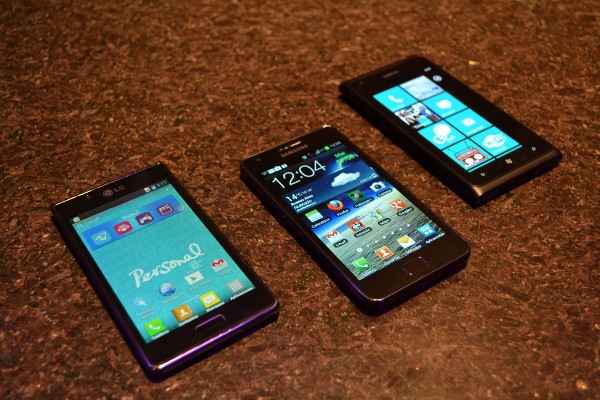 LG lanzó los teléfonos Optimus L3, L5 y L7 en Argentina 2 OptimusL Comparacion