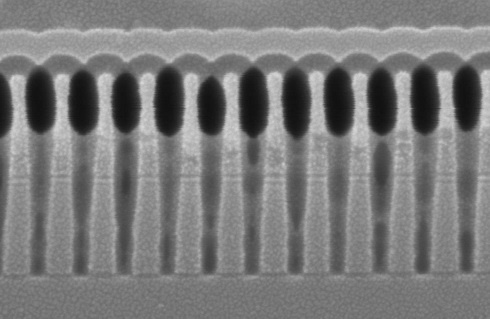 Samsung 27nm NAND cross section 01