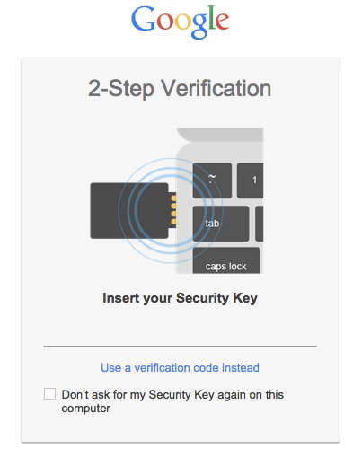 login secure key
