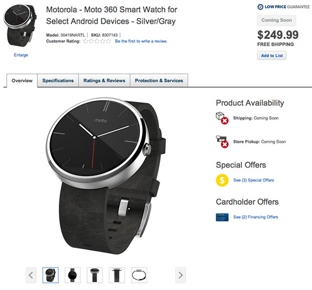 moto 360 best buy leak