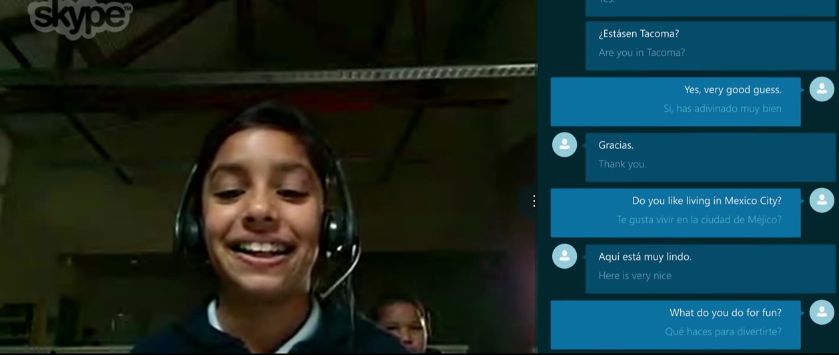 skype idiomas