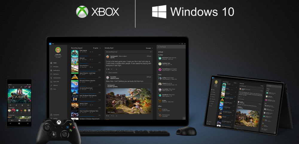 Microsoft anuncio cross platform para XBOX One y Windows 10 1