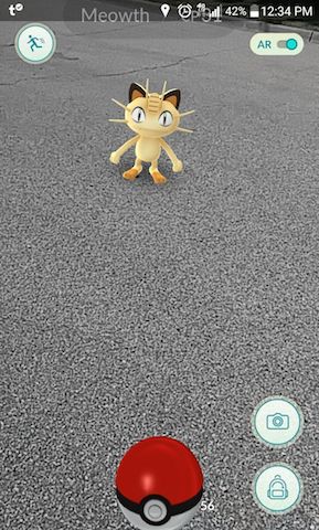 Pokemon Go screenshot