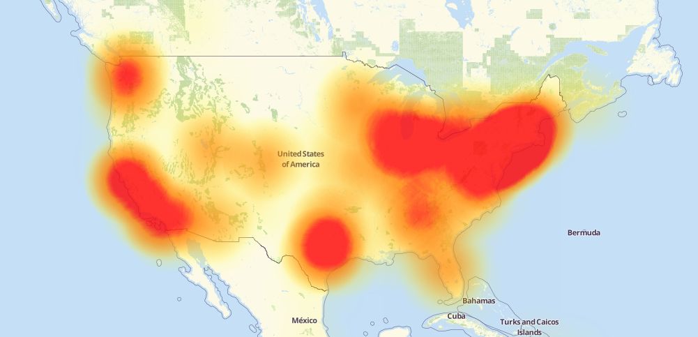 ddos masivo eeuu