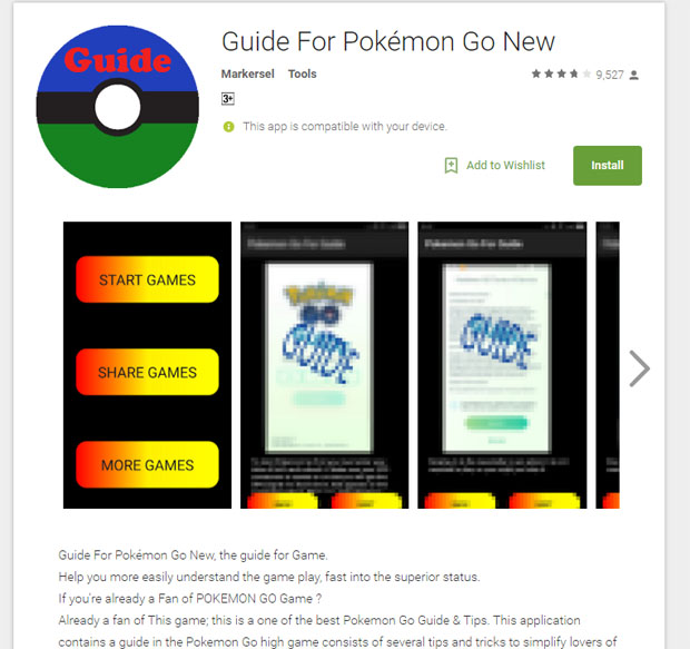 pokemon go trojan screenshot 1