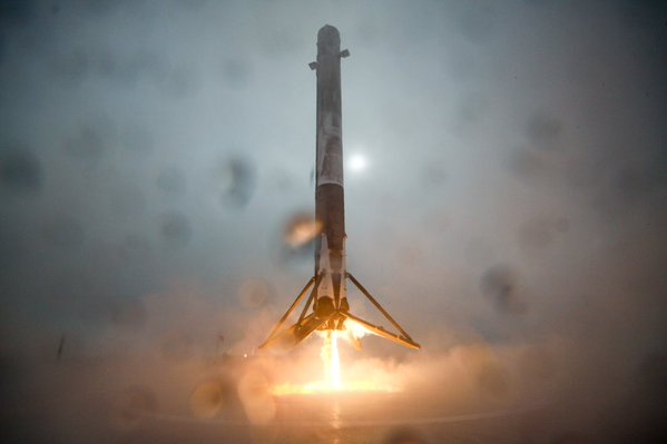 spacex landing