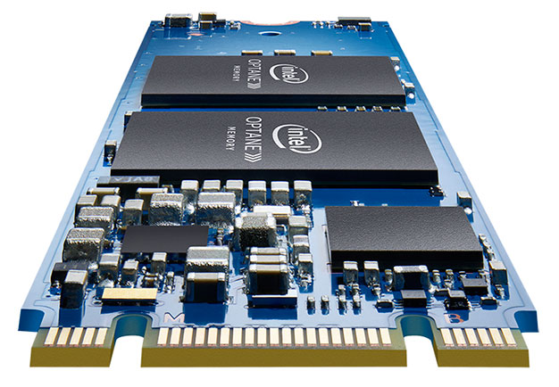 intel optane memory stick m2 front