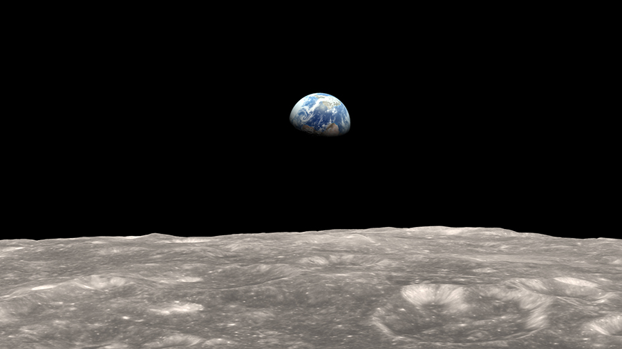 moon and earth lroearthrise frame 0