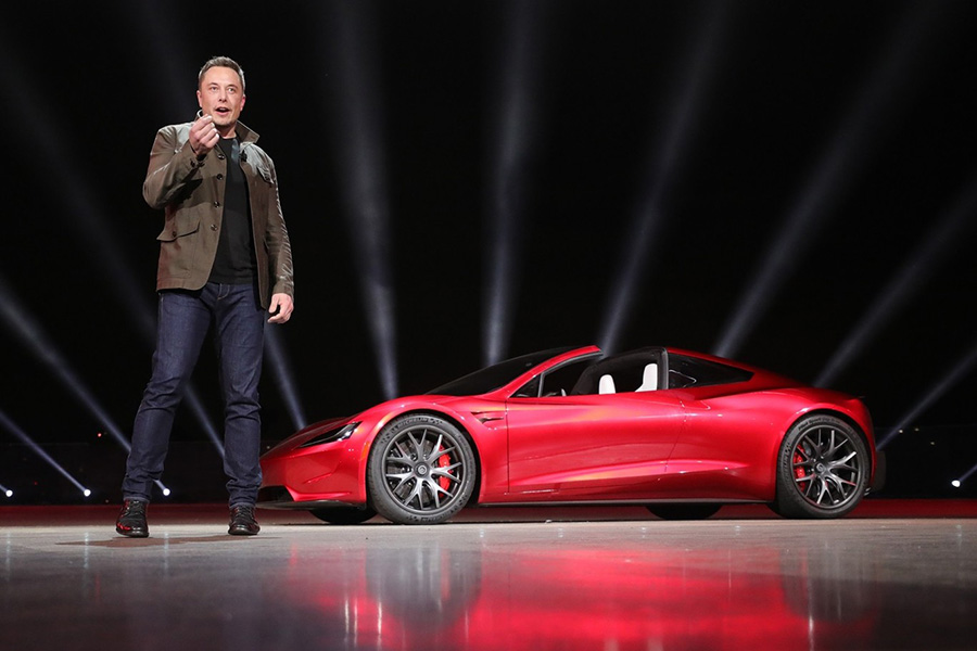 tesla roadster 2