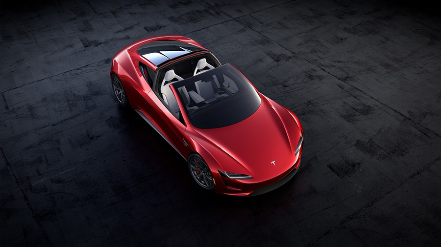 tesla roadster 3