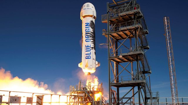 Nuevo lanzamiento de la New Shepard de Blue Origin en vivo Blue Origin New Shepard