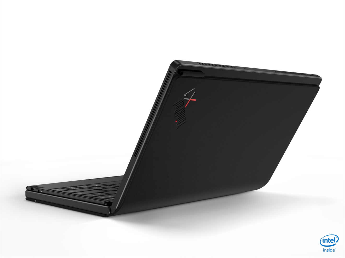 TP X1 Fold Hero Rear Angled Laptop Keyboard