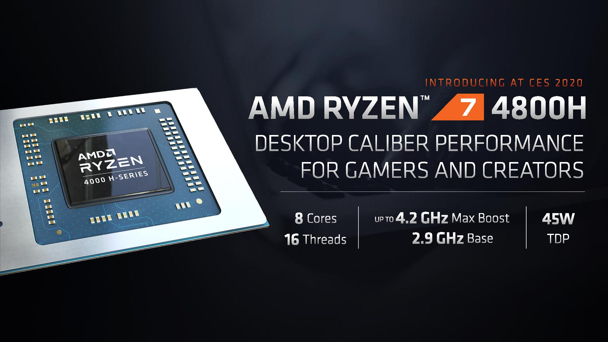 amd ryzen 4000 h