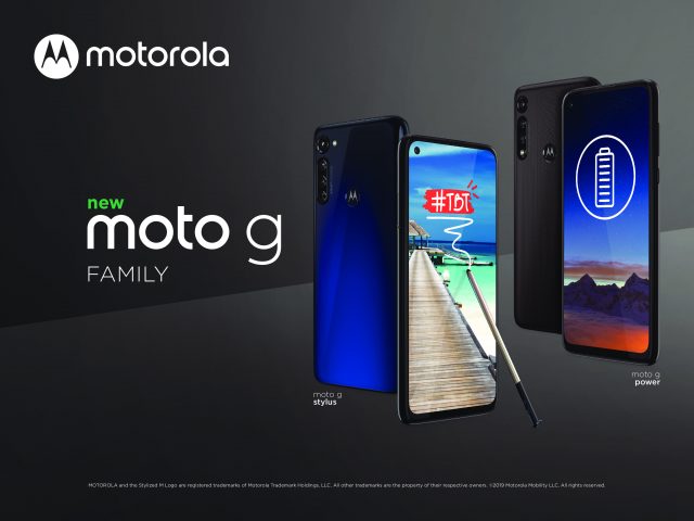 Motorola G8 Stylus y G8 Power