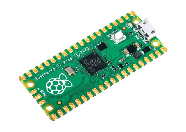 Rapsberry Pi Pico, el propio microcontrolador de la fundación a sólo USD 4