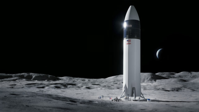 La NASA selecciona a SpaceX para complementar la misión Artemis