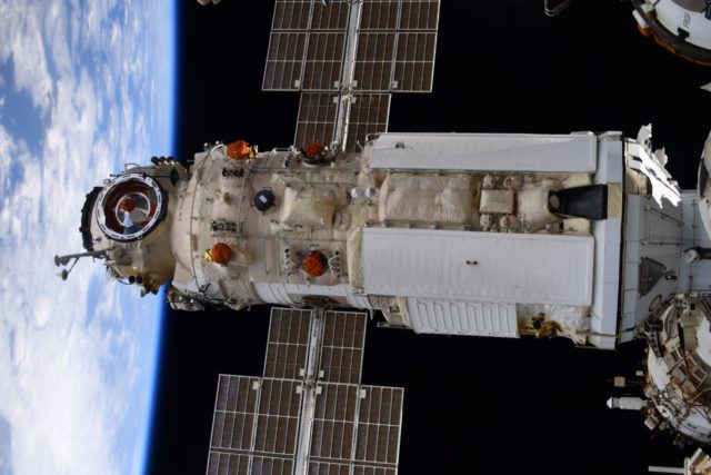 El módulo Nauka se acopla a la ISS pero con fallos
