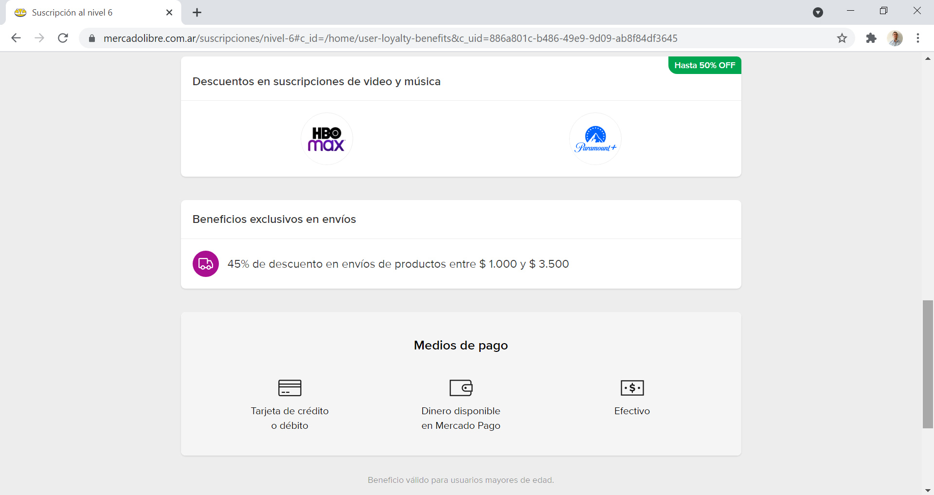 Mercado Libre suscripcion04