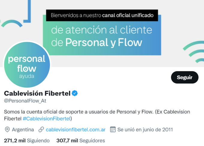 Telecom sustituye las marcas Fibertel y CableVisión por Personal y Flow ...