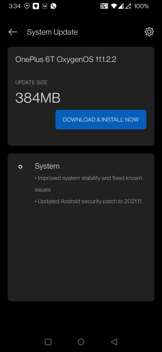 OnePlus 6 update