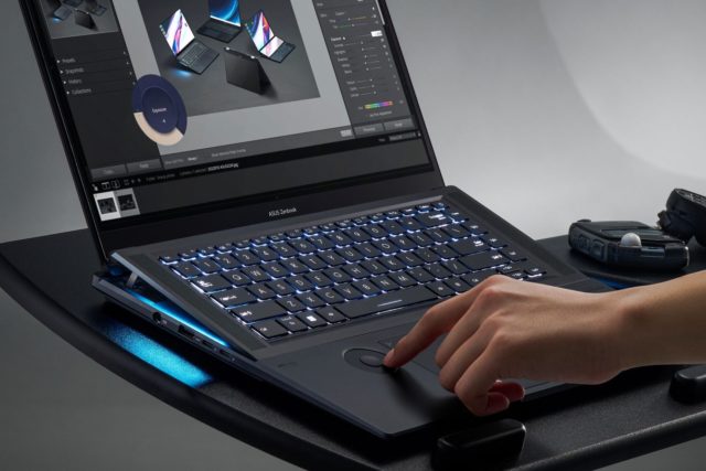 La nueva Asus Zenbook Pro 16X OLED levanta su teclado cuando se abre