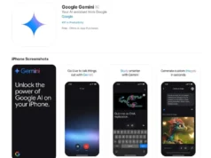 Google Gemini en iOS