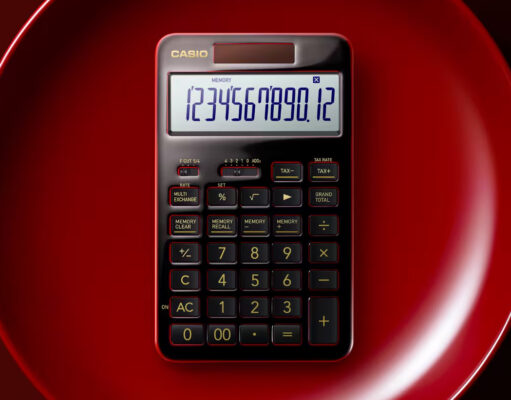 Belleza de Casio: una calculadora de lujo que sale 600 dólares
